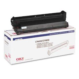 Okidata Image Drum - Magenta - 42000 Pages - For C9600/9600hdn/9800n/9800hdn/9650n, Min.