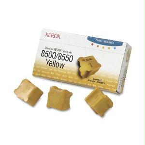 Genuine Xerox Solid Ink 8500/8550 Yellow (three Sticks), 108r00671