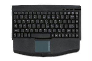 Adesso Minitouch Ps/2 Mini Keyboard With Touchpad (black)