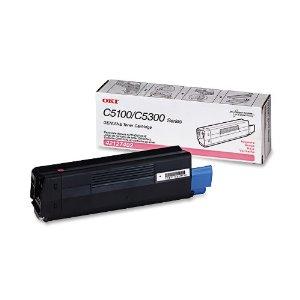 Okidata Toner Cartridge - Magenta - 5000 Pages - C5100n/5200n/5200ne/5300ne/5300nccs/540