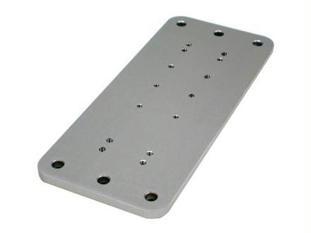 Ergotron Wall Plate (aluminum).adds Extra Support When Attaching An Ergotron Arm