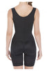 High Compression Wide Straps Mid-Thigh Bodysuit