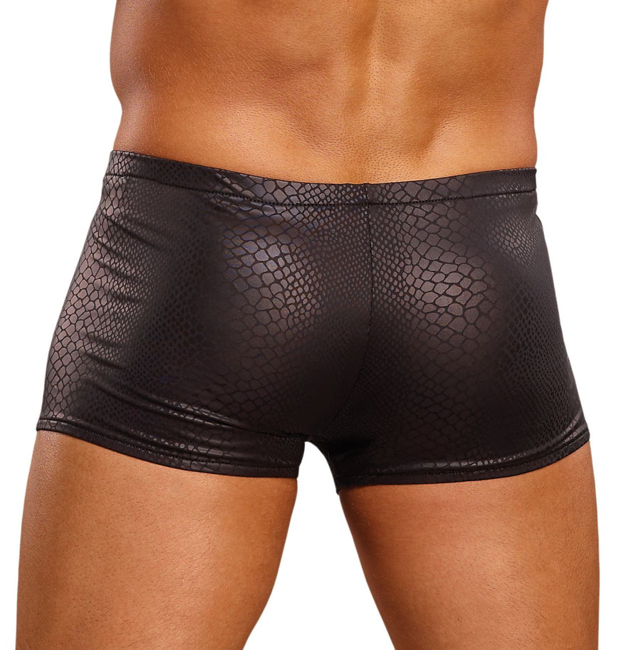 Black Cobra Mini Short Boxer Briefs