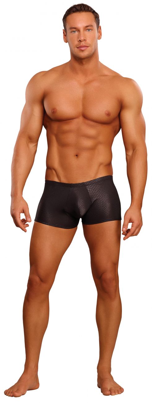 Black Cobra Mini Short Boxer Briefs