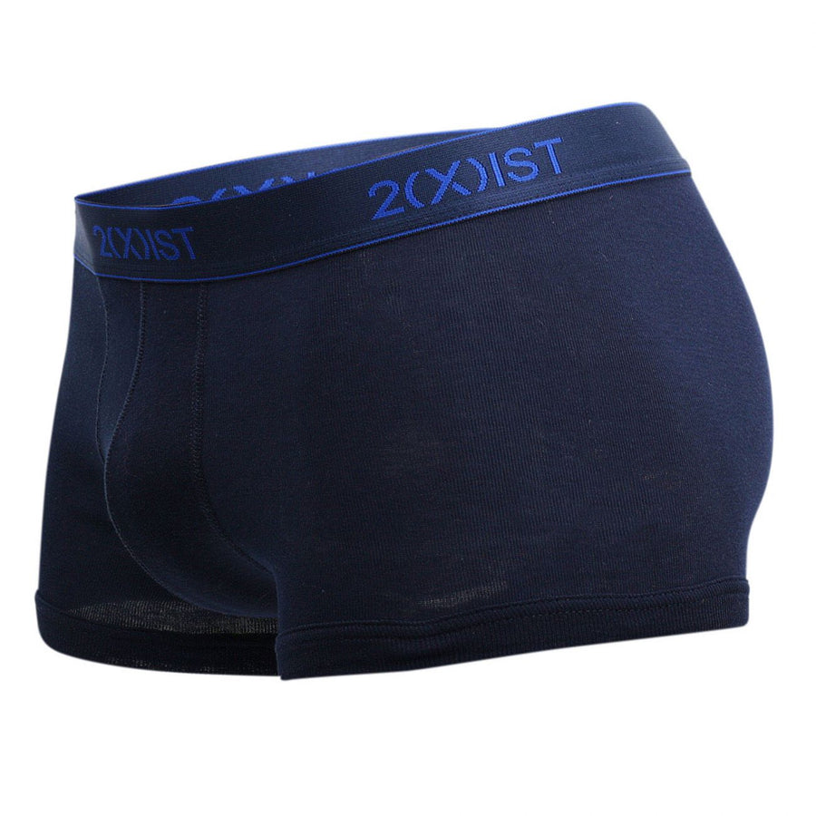 Cotton 3PK No-Show Trunks