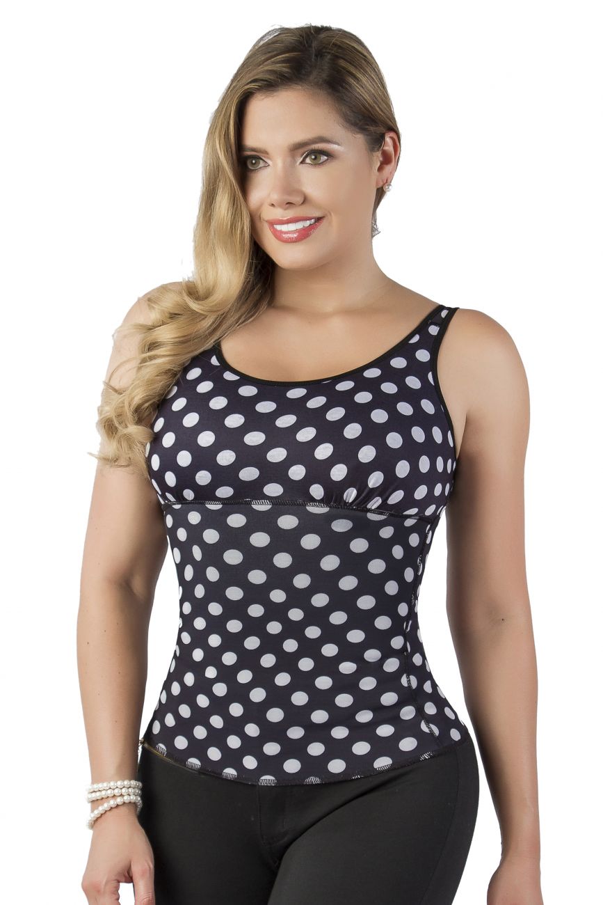 Firm Control Polka Dot Top