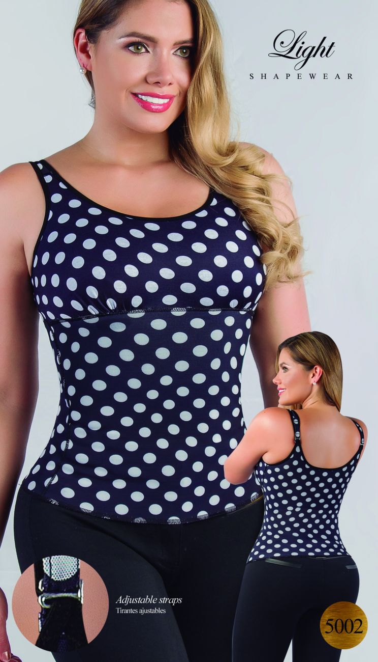 Firm Control Polka Dot Top