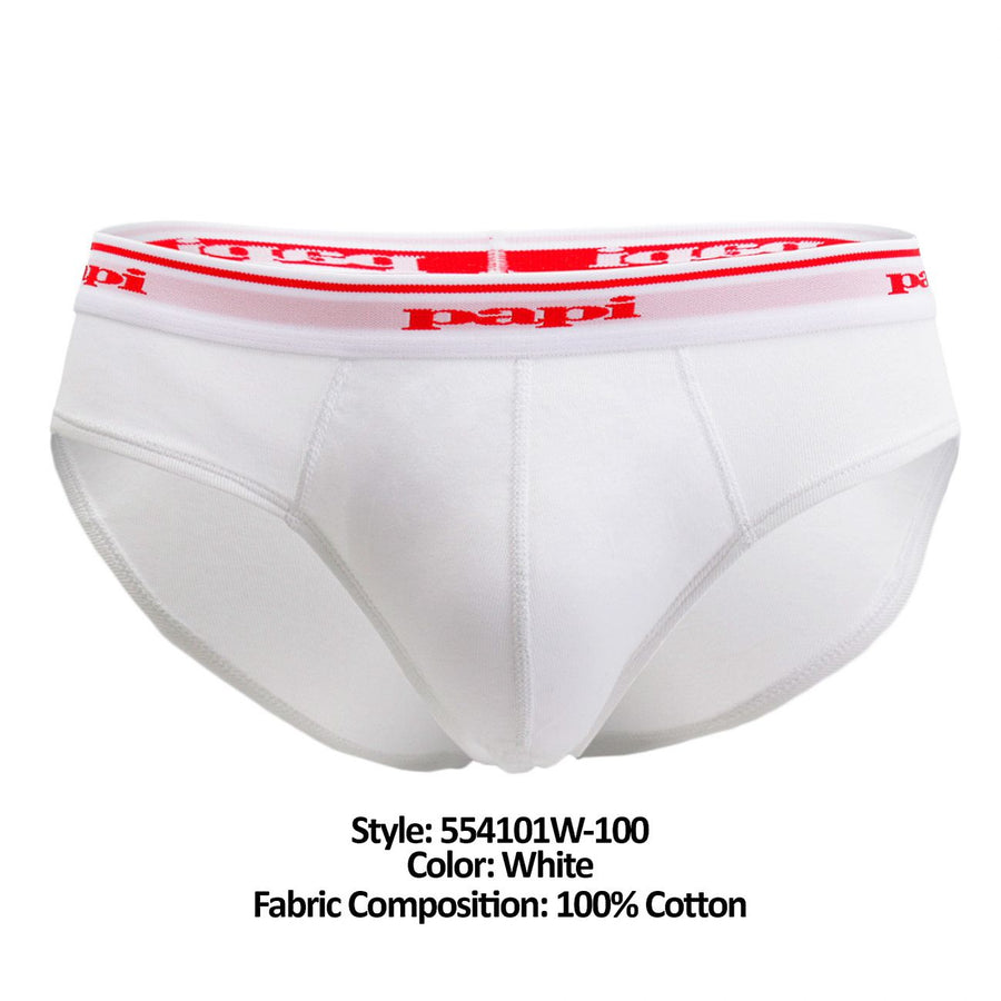 3PK 1X1 Rib Low Rise Brief