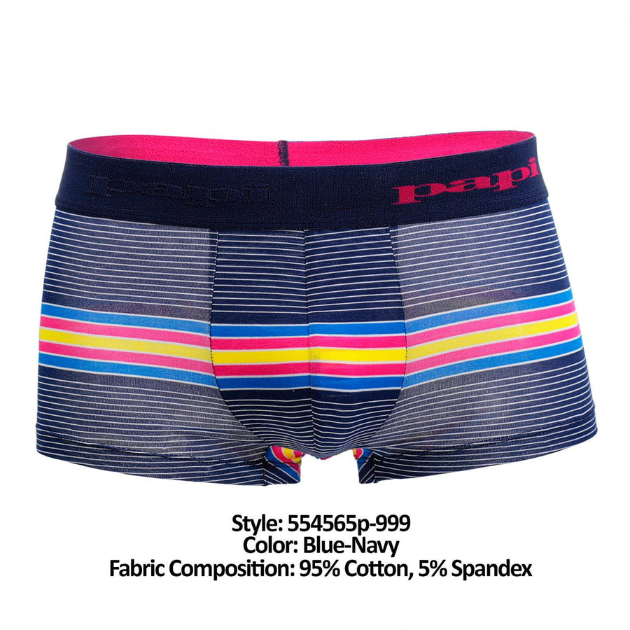 2PK Beachside Stripes Brazilian Trunks