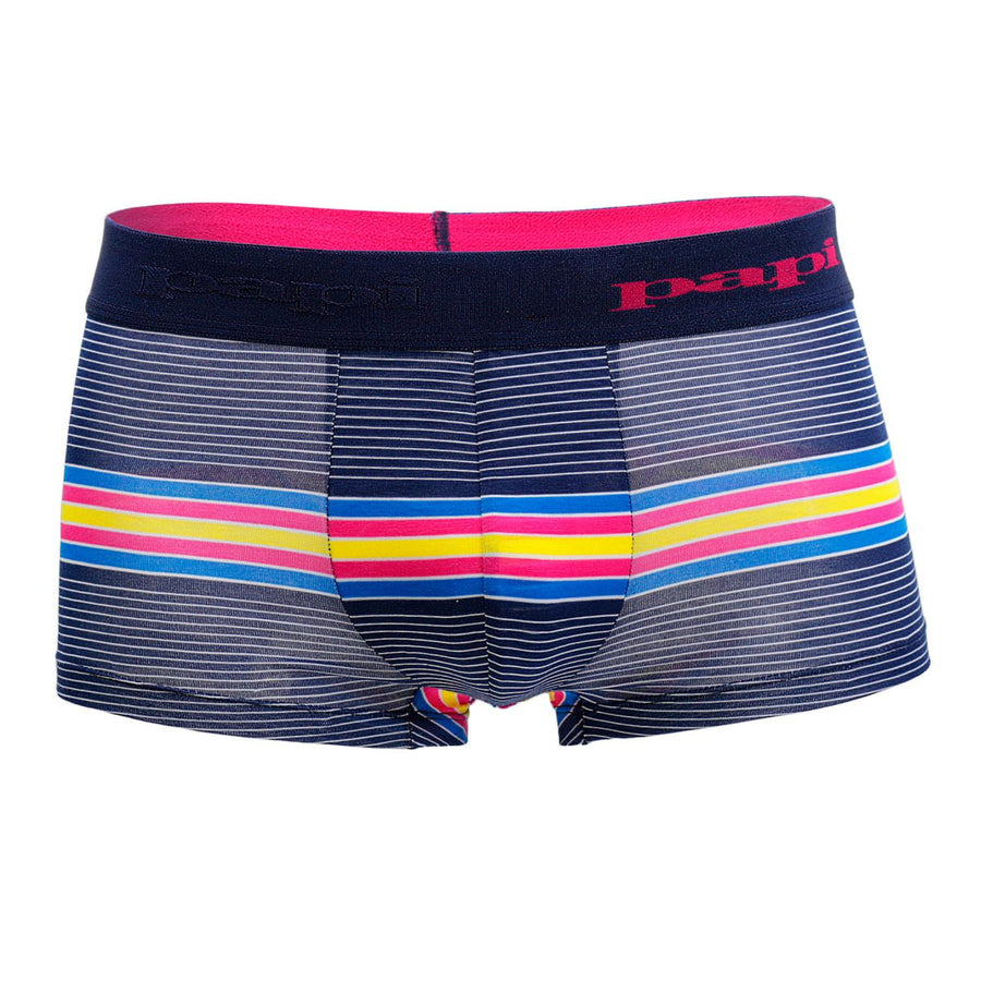 2PK Beachside Stripes Brazilian Trunks