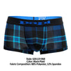 2PK Cool 2 Plaid Brazilian Trunks