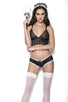 French Maid Costume Outfit