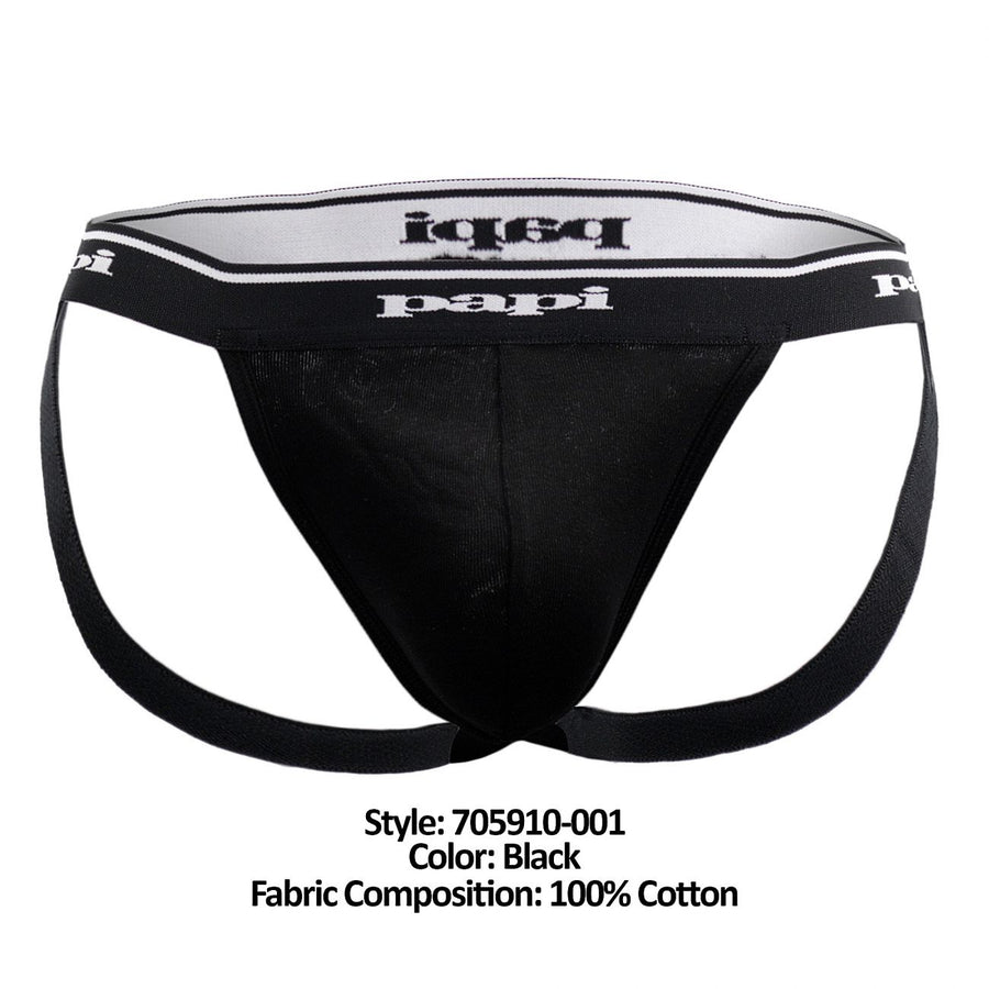 3PK 1X1 Rib Jockstrap