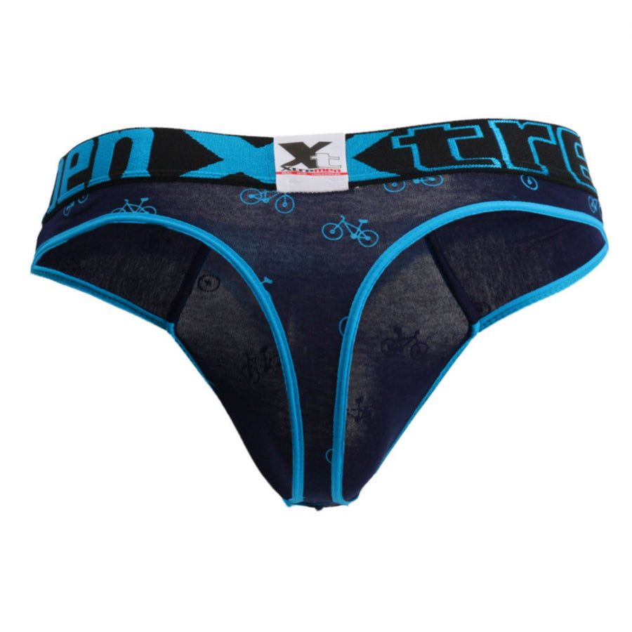 Cycling Print Thongs