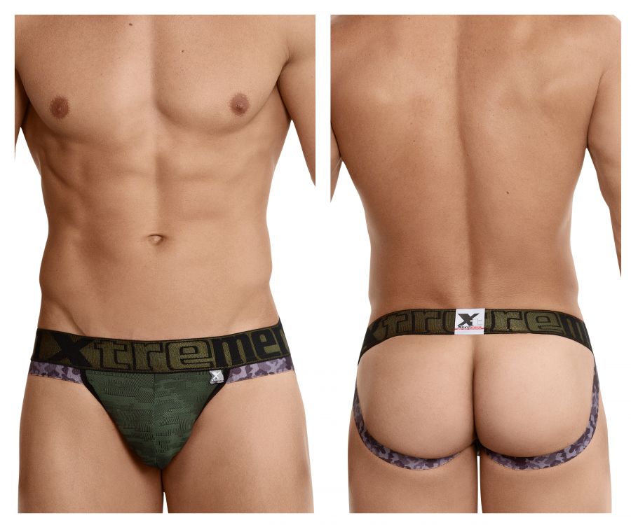 Jacquard Camouflage Jockstrap