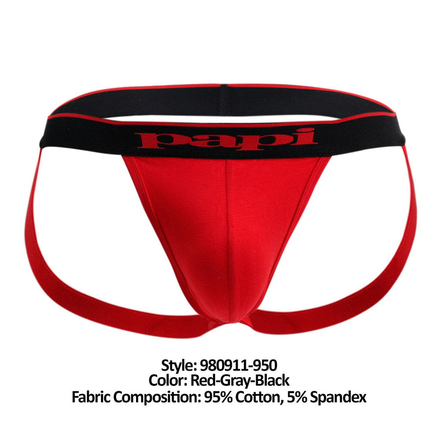 3PK Cotton Stretch Jockstrap