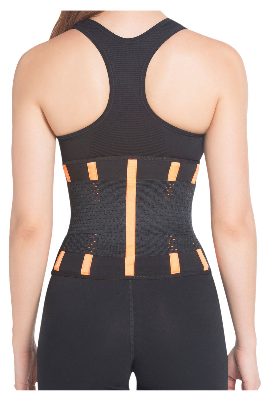 Workout Waist Trainer with touch fastener