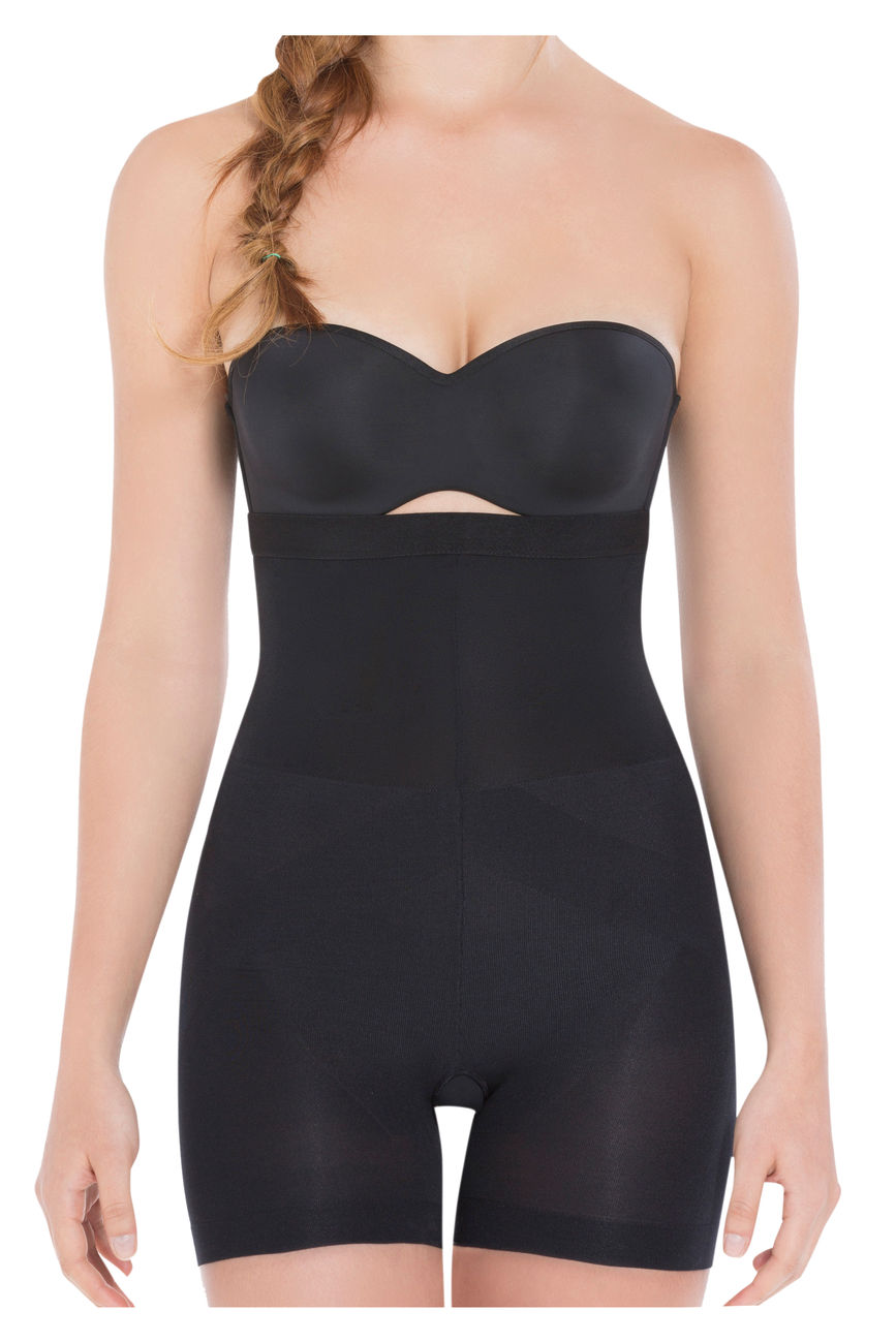 Seamless Bra Less Silicone-Lined Mid-Thigh