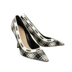 J'ADIOR Tartan Print Heels Pumps - Black