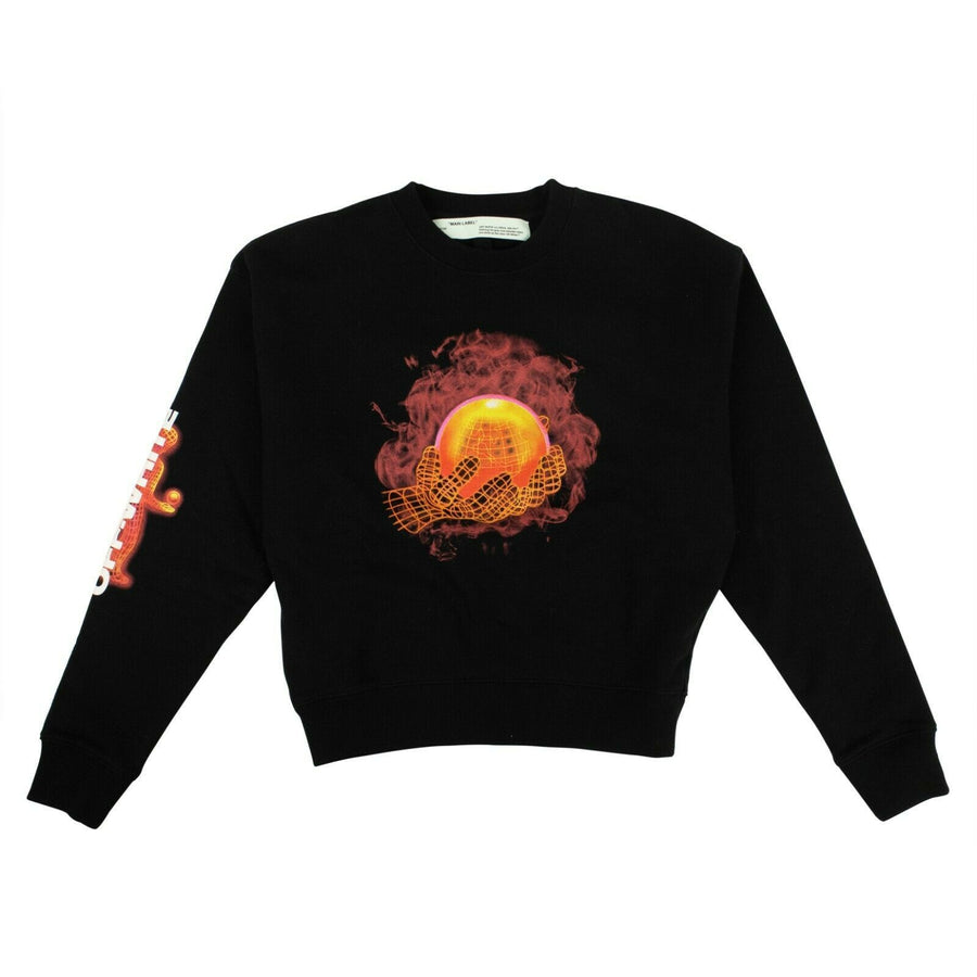 'Holding Fire Hand' Sweater - Black