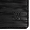 Pocket Epi Leather Agenda Cover Wallet - Black