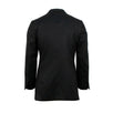 Wool One Button Tuxedo - Black