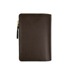 Leather Organizer Wallet - Brown