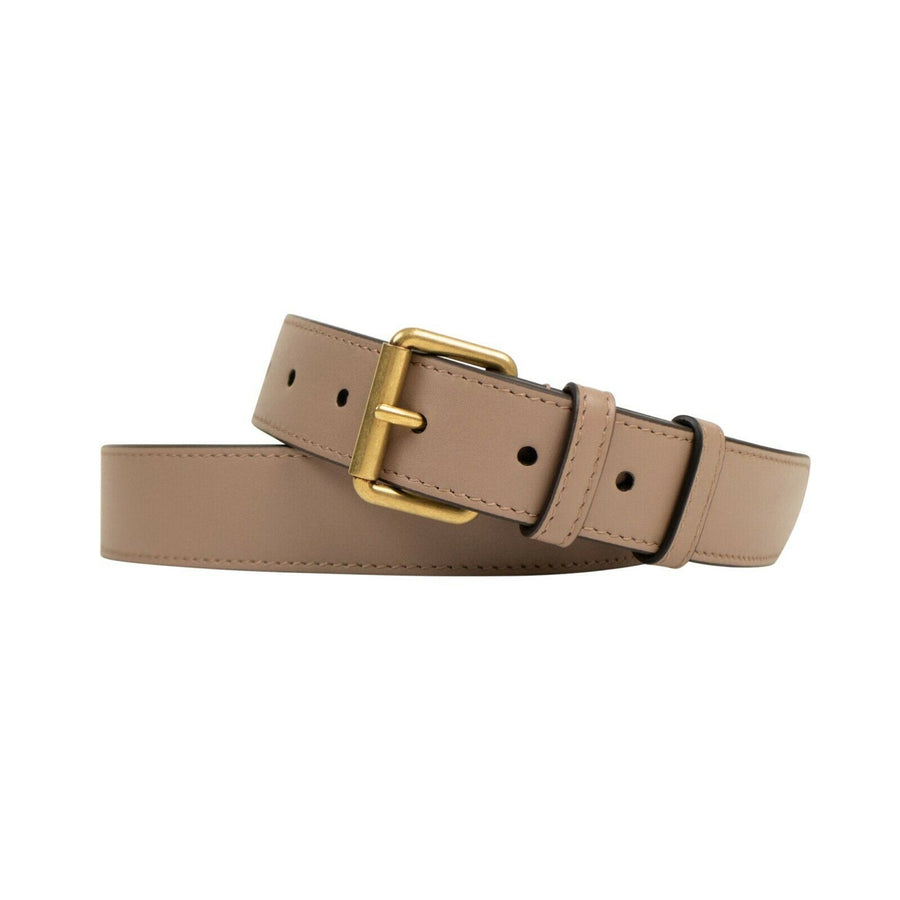 Leather GG Marmont Matelassé Leather Belt Bag - Beige