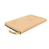 Leather Butterfly Travel Organizer Wallet - Beige