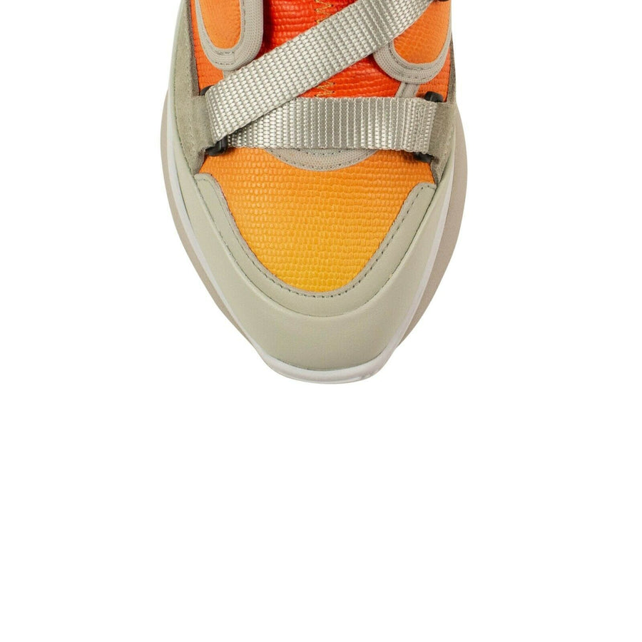 Nappa 'Sonnie' High-Top Sneakers - Orange