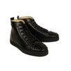 'Lou Spikes' Hi-Top Sneakers - Black