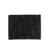 Oblique Jacquard Print Card Holder - Black