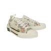 Canvas 'B23' Flowers Low-Top Sneakers - White