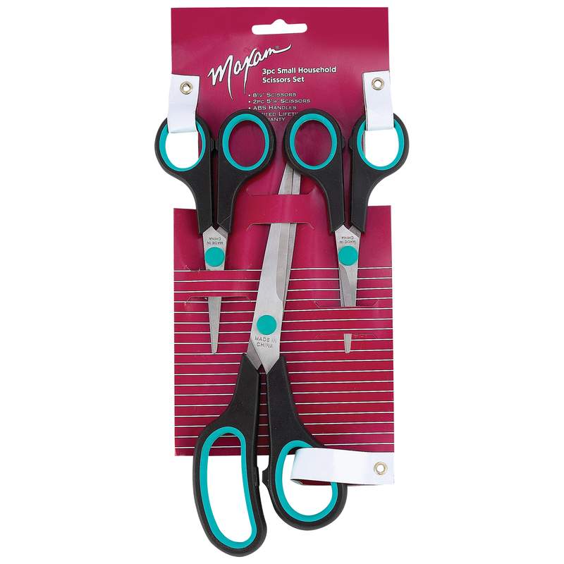 Maxam¬Æ 3pc Small Household Scissor Set