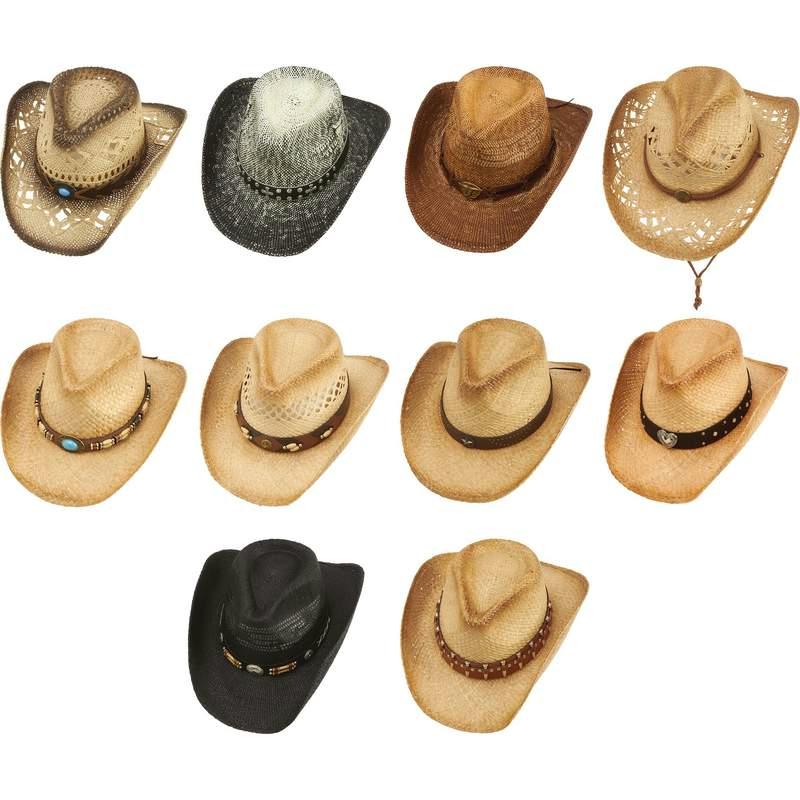 Casual Outfitters™ 10pc Cowboy Hat Set