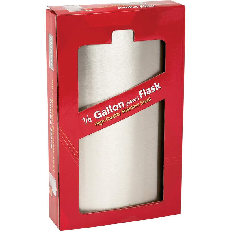 Maxam¬Æ 64oz Jumbo Stainless Steel Flask