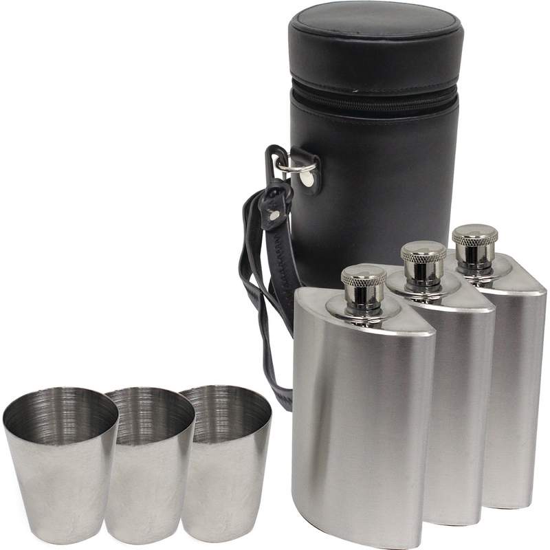 Maxam 7 PC Flask Set