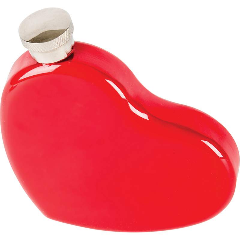 Maxam¬Æ Heart Shaped 4oz Flask