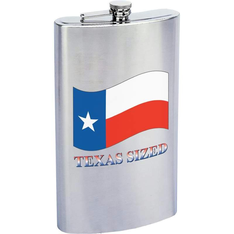 Maxam¬Æ 1 Gallon Stainless Steel Flask with TEXAS SIZED Imprint