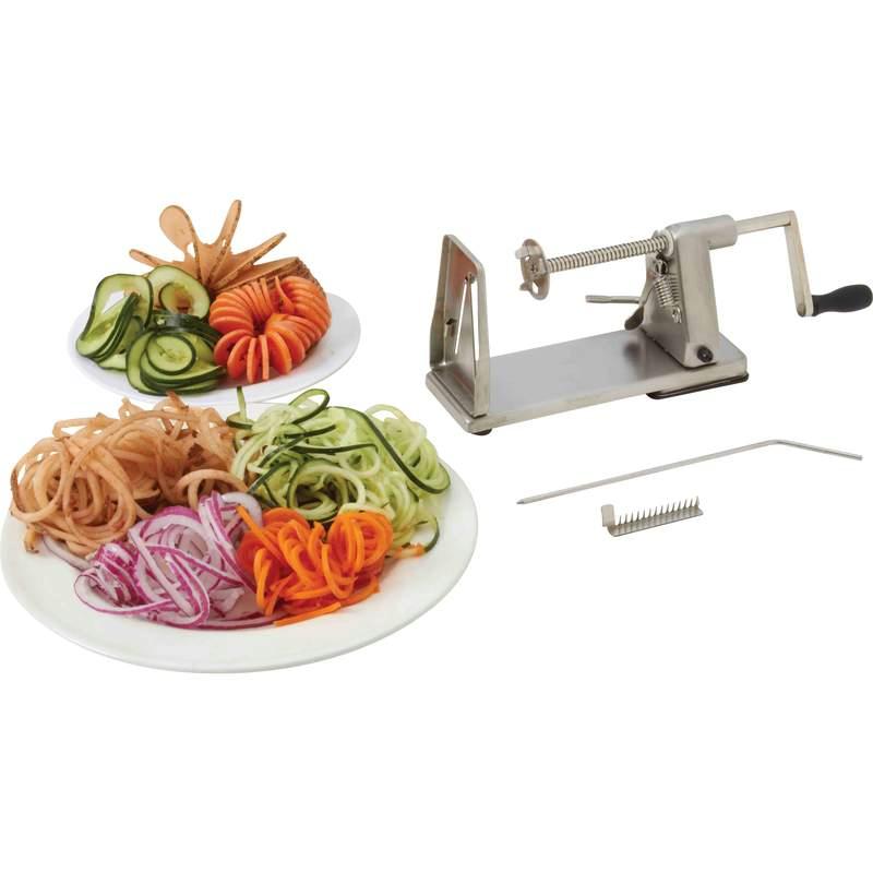 Maxam¬Æ Stainless Steel Vegetable Spiral Slicer