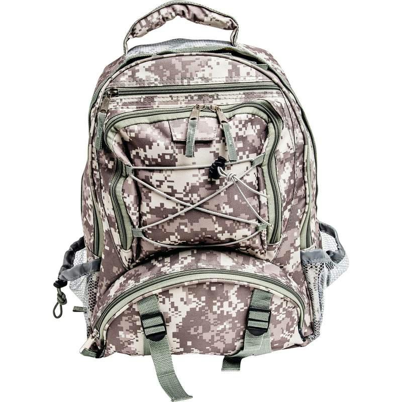 Extreme Pak Digital Camo Water-Resistant Backpack