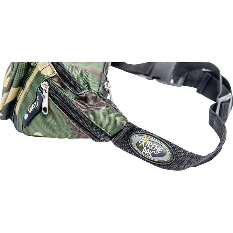 Extreme Pak Invisible¬Æ Pattern Camouflage Water-Resistant Waist Bag