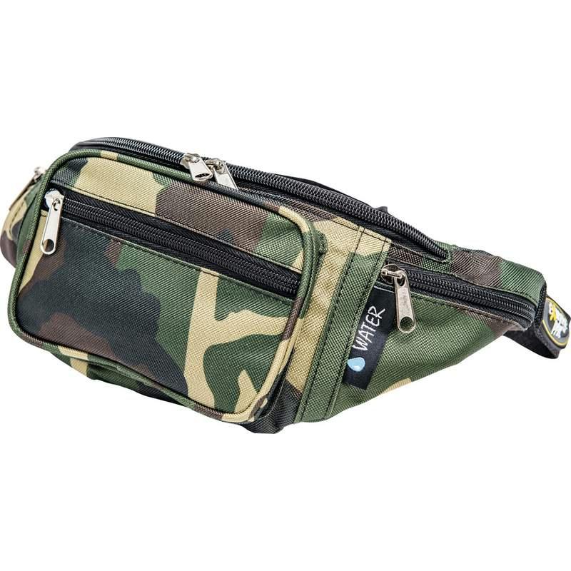 Extreme Pak Invisible¬Æ Pattern Camouflage Water-Resistant Waist Bag