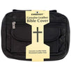 Embassy Black Solid Genuine Leather Bible Cover