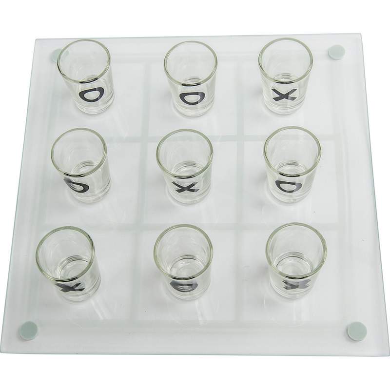 Maxam Shot Glass Tic-Tac-Toe Game