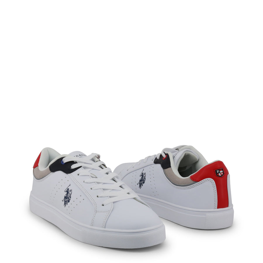 U.S. Polo Assn. - CURTY4170S9_YH1_WHI-RED