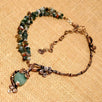 Handmade Aventurine Necklace Wire Wrapped