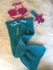 Handmade Mermaid Crochet Baby Costume