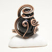 Handmade Black Onyx Wire Copper Ring