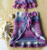 Handmade Boho Kids Beachwear Baby Girl Swimsuit Cover